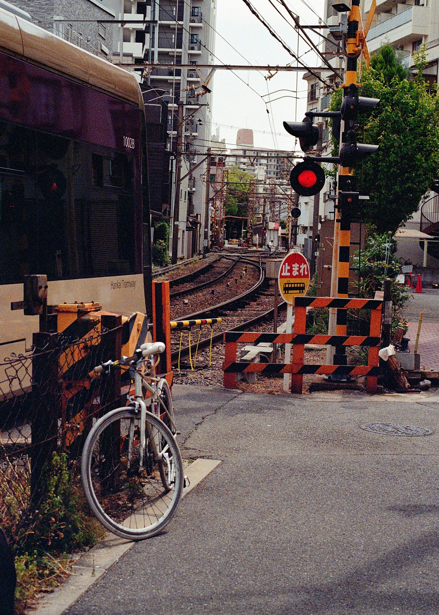 TRAMSTOP IN OSAKA